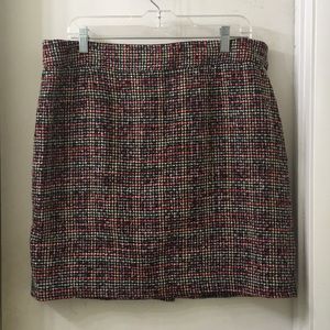 Banana republic Boucle style mini skirt